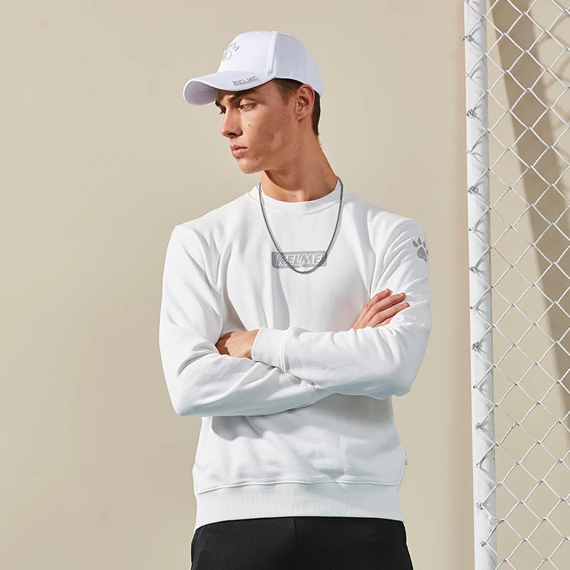Мужская толстовка с круглым вырезом KELME Весенняя Повседневная Толстовка