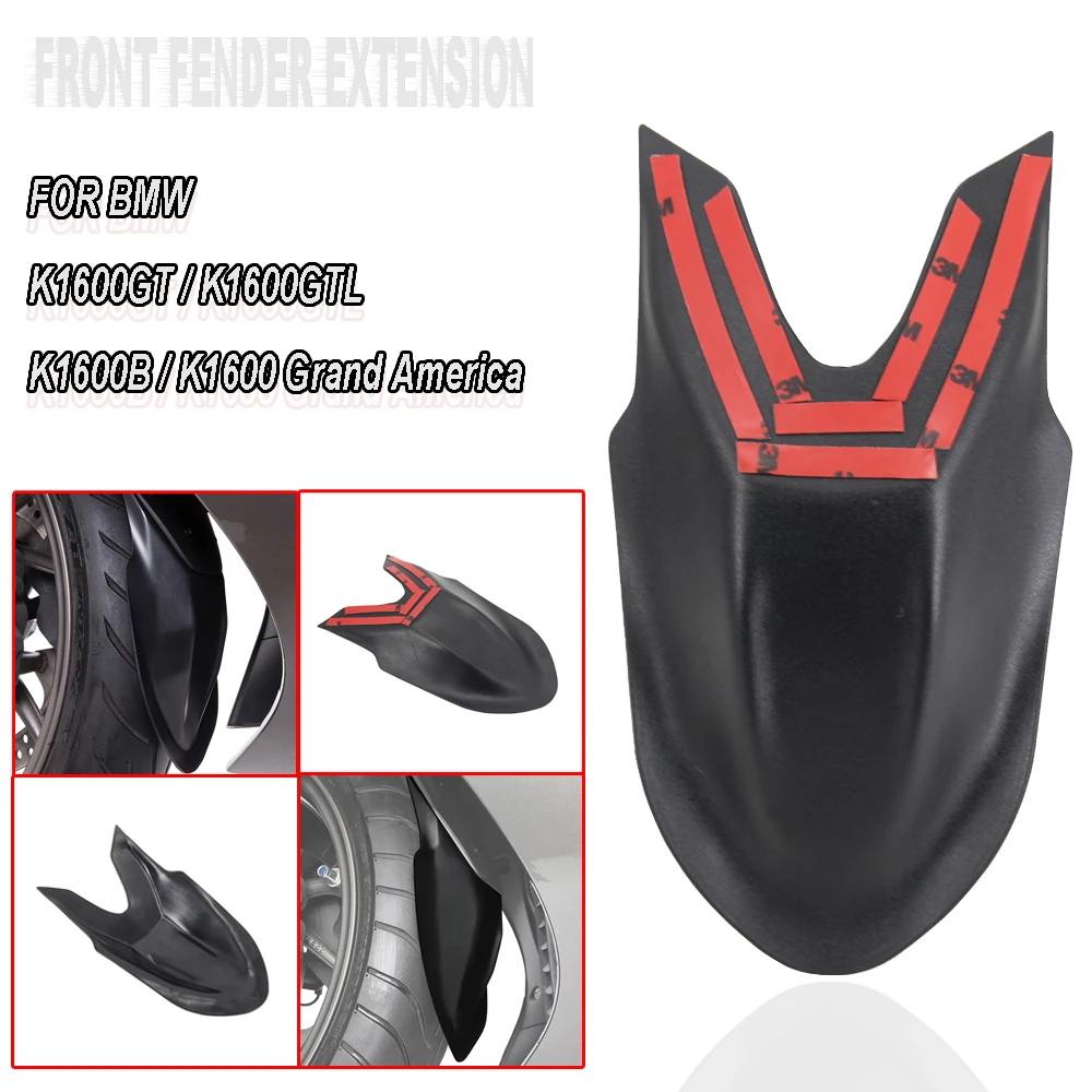 

For BMW K1600GT K1600GTL K1600B K1600 Grand America Motorcycle Accessories ABS Front Fender Guard Extension