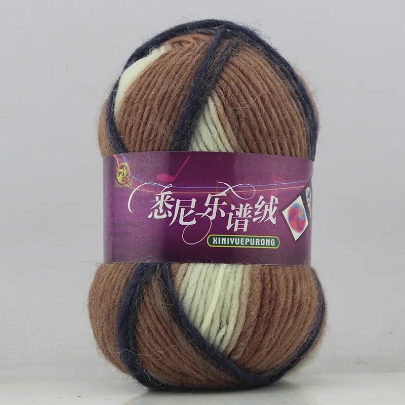 NO.27 7 s/1 100 г/шт. 5 шт./лот шерсть смешанная пряжа для ручного вязания своими руками - Цвет: NO.27