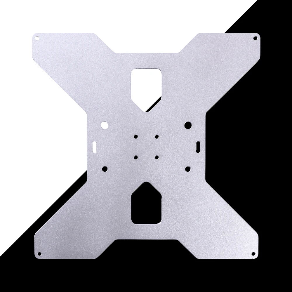 3D Tarantula aluminum Y Carriage heated support Plate black silver Anodized for HE3D / Tarantula 3D Printer parts
