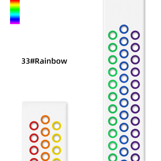 Sport Silicone WatchBand For Watch 6 5 SE 38mm 40mm 42mm 44mm Bracelet For W26 W46 W66 HW12 T500 Watch Strap Accessories