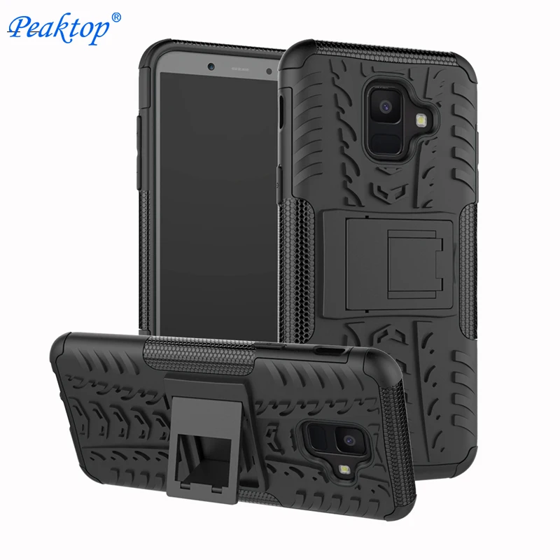 Для Samsung Galaxy A6 плюс 2018 6 A6Plus A600FN SM-A600F/DS SM-A605F чехол Гибридный жесткий пластиковый