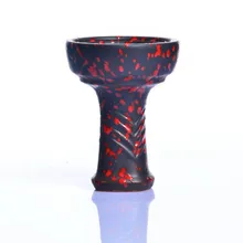 Новейший стиль керамический дымоход сковорода дымовая чаша кальян горшок кальяна цветная глазурованная керамика, чистый цвет точечное украшение