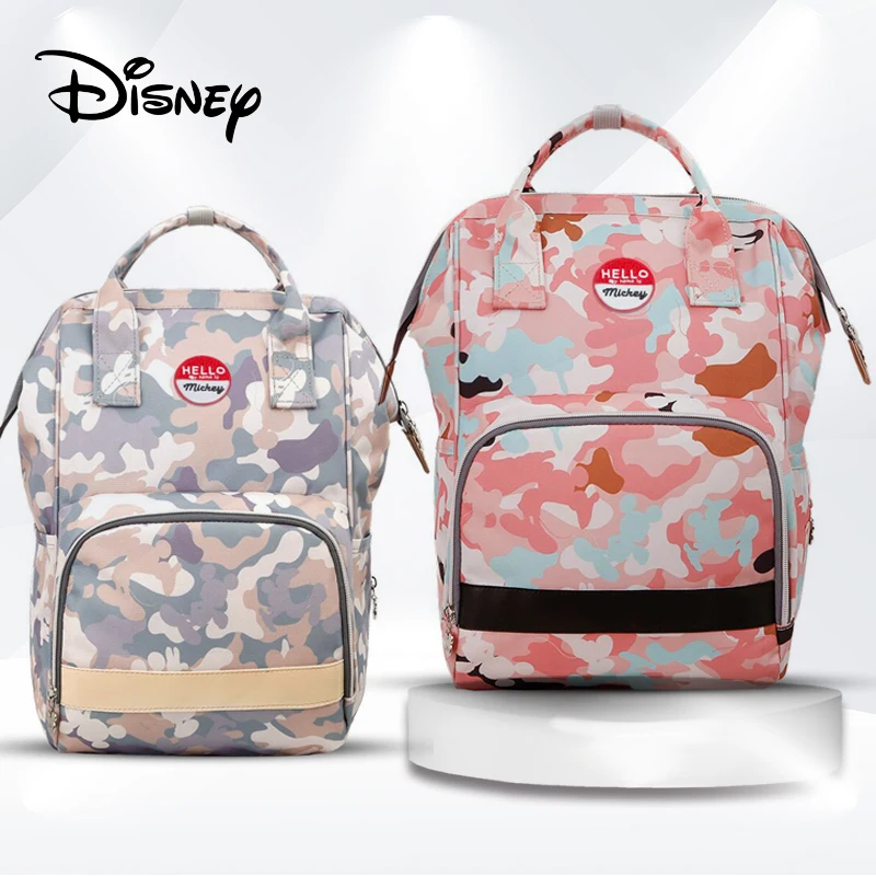 Disney sacs à couches grande capacité sac à dos étanche pour maman bébé sac maternité pour soins de bébé maman Nappy sac voyage momie sacs