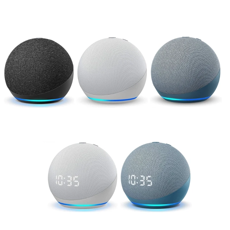 2021 novo dustproof anti-queda capa protetora luva caso de silicone macio pele para-amazon echo dot 4