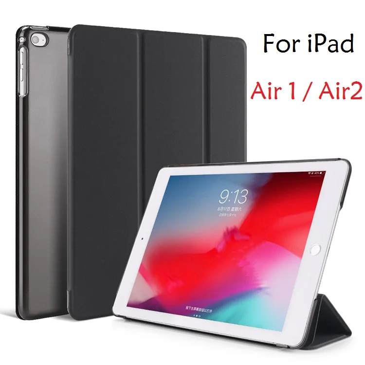 Custodia Rigida Folio Coque Per Ipad Air 2 Air 1 Custodia Rigida In Pvc A1474 A1475 A1566 Custodia Protettiva Per Ipad Air 2 Air 1 9.7In Cover