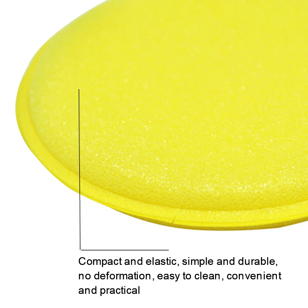 Car Foam Sponge Wax Applicator Cleaning Detailing Pads Wax Soft Sponge Cleaning Accessories Dust Remove Auto Care Polishing Pad car polish