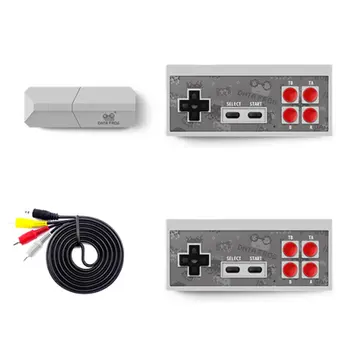 

HDmi TV HD Game Console Wireless Doubles Game Console ABS Infrared Connection Plug And Play Act Action Game