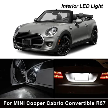 

12Pc X Canbus Error free LED Interior Dome Reading Light lamp Kit Package For MINI Cooper Cabrio Convertible R57 (2009-2018)