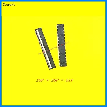 

Coopart New 51PIN LCD Display Touch FPC Connector Port Plug on Mainboard for HTC Huawei Lenovo ZTE Jiayu Zopo THL Oppo