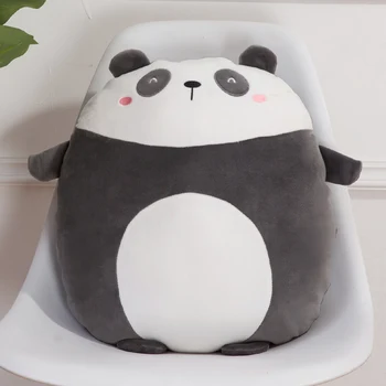 

40cm New Super Soft Kawaii Panda&Penguin&Whale Plush Pillow Cartoon Animal Lion&Lobster&Dinosaur Stuffed Doll Bed Cushion Gift