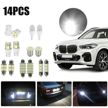 

14pcs / Set LED 1157 T10 31/36/41mm Car Interior Lights Map Dome License Plate Replacement Light Kit White Lamp Set