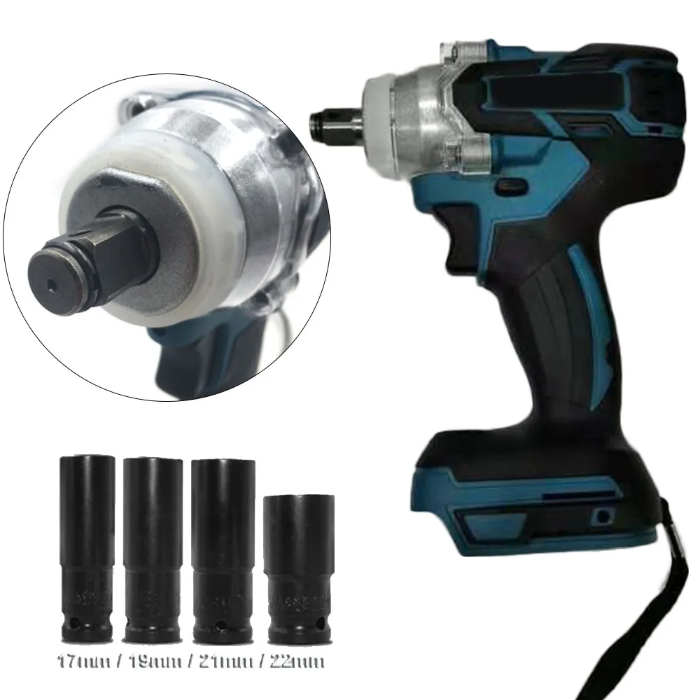 

18V 1/2inch 520Nm Brushless Cordless Replace Impact Wrench Body Without Battery L + H + STOP + pressure control For Woodworking