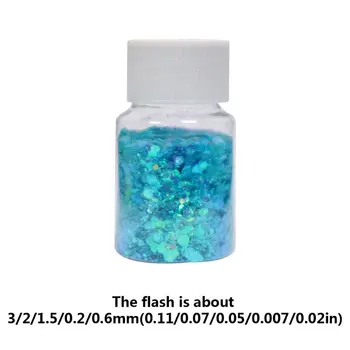 

6 Pcs/set Glitter Filling Material Epoxy Filler Decoration Ornaments DIY Tool Sequin Resin Mold Accessories Q0KE