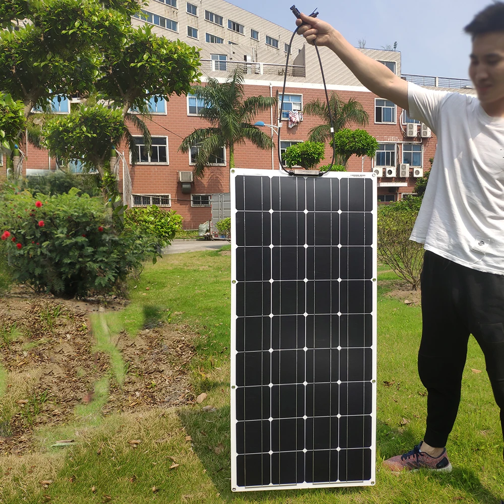 Kit para rv Dokio Painel Solar Flexível w Célula Monocristalina 200w 400w 600w 800 1000 - Barco Sistema Casa 100 - Image 6