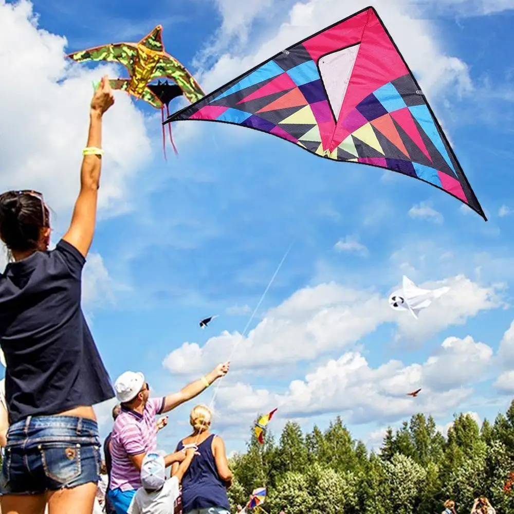 

Outdoor Fun Sports NEW Double Line Stunt Kites / Red Arrows Kite with Handle And Good Flying Line