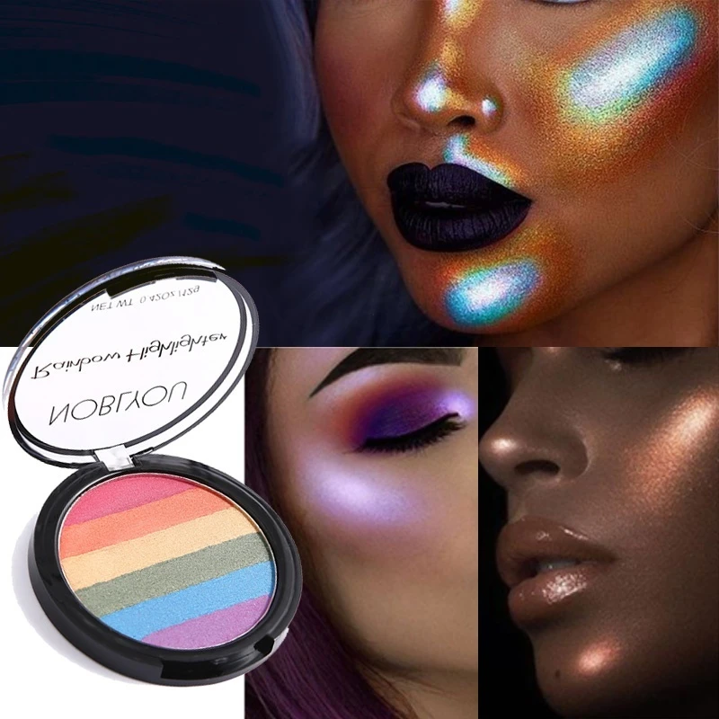 rainbow blush makeup