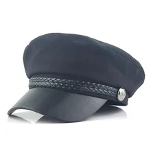 Высокое качество, Повседневная Военная Кепка для мужчин и женщин, хлопок, плоский берет, Кепка Капитана грузовика, винтажная Черная Спортивная Кепка