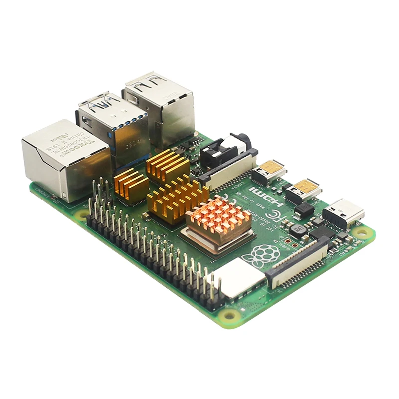 Raspberry Pi 4 модели B 1/2/4GB Оперативная память BCM2711 Cortex-A72 ARM v8 2,4/5G, Wi-Fi, Bluetooh 5,0 вариант SD картой памяти на 32 Гб | Чехол | Мощность | HDMI