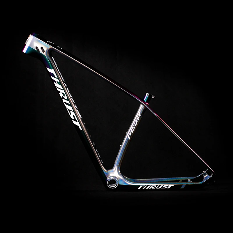 chameleon Тяги T1000 углеродного волокна mtb углеродный framewor 29er/27.5er 15/17/19 дюймов черно-серый велосипедная Рама из углеродного волокна горный велосипед рама велосипеда аксессуары - Цвет: chameleon
