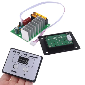 

4000W AC 220V SCR Voltage Regulator Motor Speed Temperature Controller