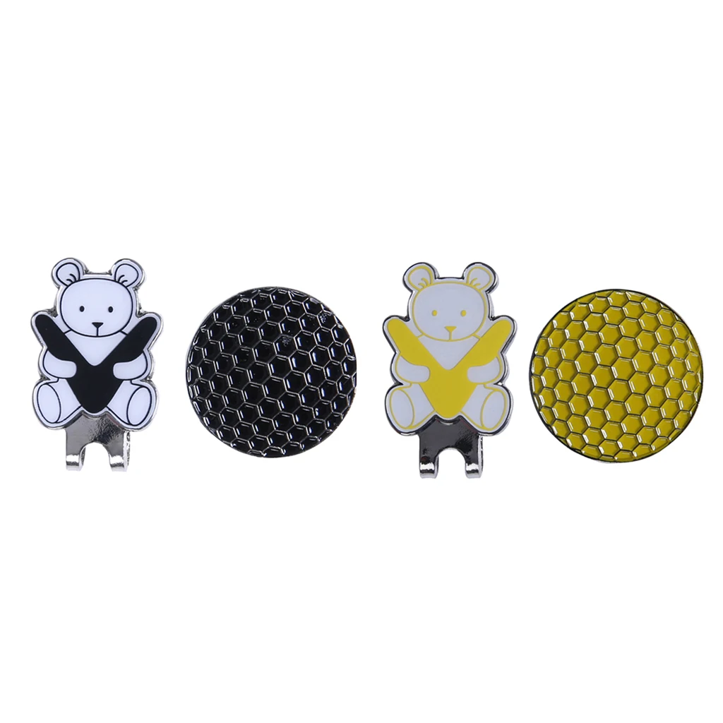 Unique Golf Cap Clip with Magnetic Golf Ball Marker for Multiple Decoration Golf Lovers Gift