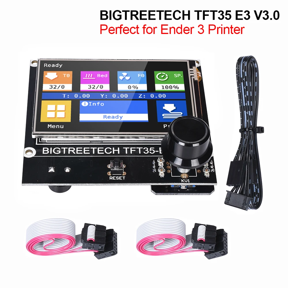 Сенсорный экран BIGTREETECH TFT35 E3 V3.0 ЖК-дисплей 12864 дюйма запчасти для 3D-принтера BTT Ender3