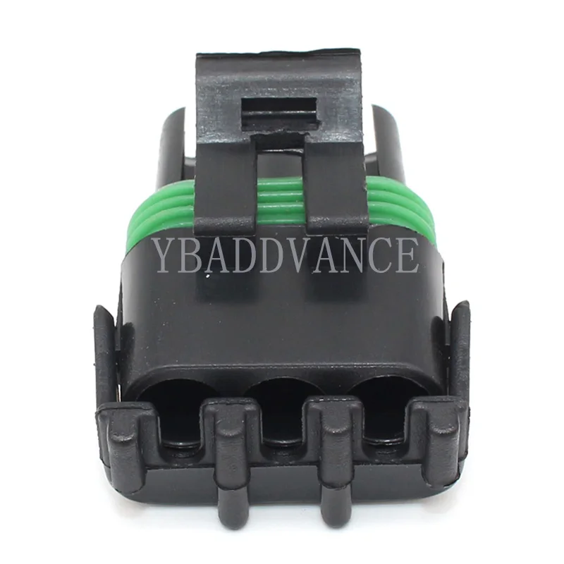 12015793 Delphi 3 Pin Female Weather Pack Tower Connector With 