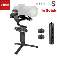 Zhiyun estabilizador de câmera portátil, estabilizador de cardan de mão de 3 eixos para câmeras sem espelho com display oled portátil