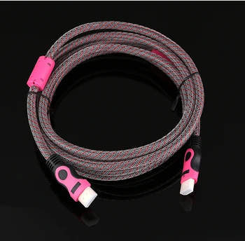 

2019 high quality HDMI Cable video cables gold plated 1.4 1080P 3D Cable for HDTV splitter switcher 0.2m 0.3m 0.5m 1m for TV