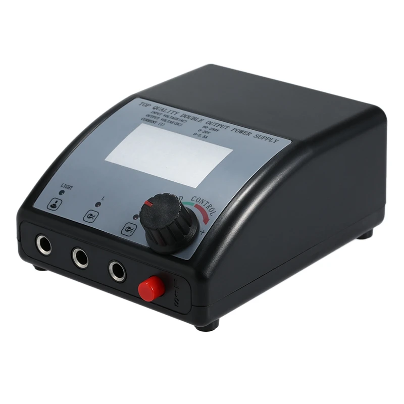 

ABVP Lcd Display Double Output Digital Tattoo Power Supply for Tattoo Machine Speed Control Led Light Eu Plug