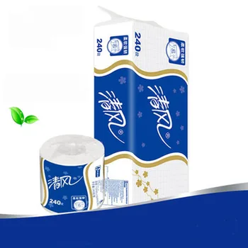 

10 Rolls Toilet Roll Paper Home Bath Toilet Roll Paper Primary Wood Pulp Toilet Paper Tissue Roll