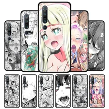 Funda de teléfono para Xiaomi Mi Note 10, 10T Pro, 9T, 10 Lite, CC9, CC9E, Poco X2, C3, X3, NFC, M2, carcasa de vidrio templado, Anime, Japón, Comics