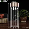 BORREY Glass Bottle For Water Double Wall Glass Tea Bottle Infuser With Filter Strainer Travel Tea Bouteille Car Drinkware ► Photo 2/6