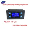 1Hz-150KHz LCD Digital Display PWM Signal Generator 1-Channel PWM Pulse Frequency Duty Cycle Adjustable Square Wave Generator 3