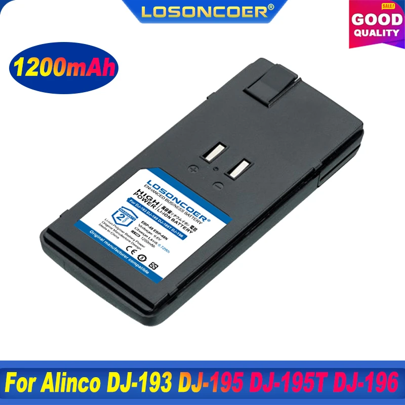 Оригинальный телефон LOSONCOER 1200 мАч аккумулятор для alco DJ-193 DJ-195 | Электроника