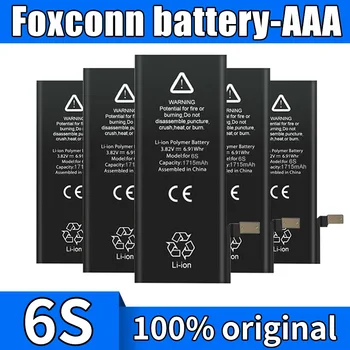 

10pcs/lot Real 1715mAh Core Protection board 3.82V Zero cyclic Battery for iPhone 6S 6GS replacement repair parts 6S-AAA