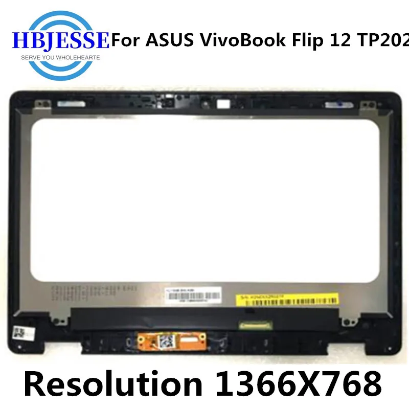 Оригинальный ЖК-дисплей для ASUS VivoBook Flip 12 TP202 TP202NA с рамкой 30pin HD 1366*768 | Компьютеры и