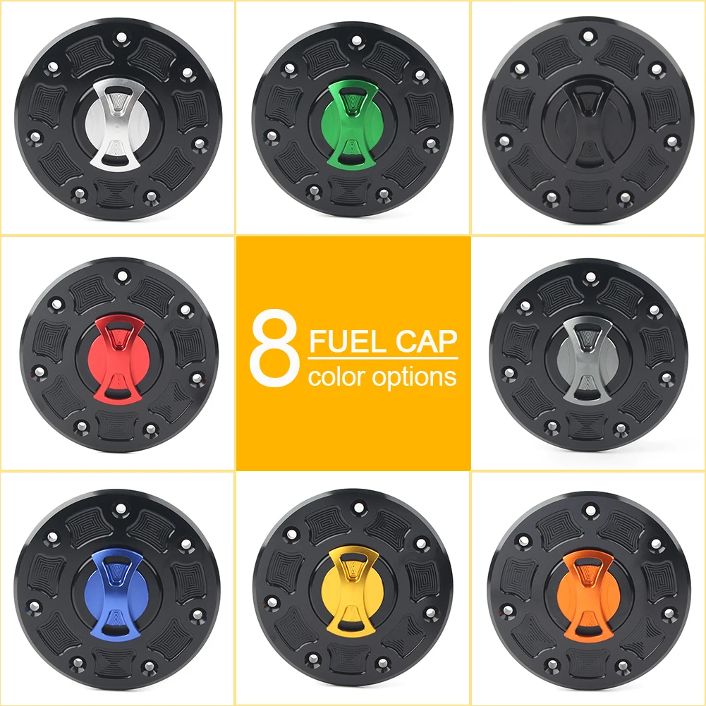 

Крышка топливного бака мотоцикла для Kawasaki NINJA 250R 250 EX250 GPZ250 GPX250 1988-2007 & ZXR-250 & ZRX 1100 1200 1999-2000