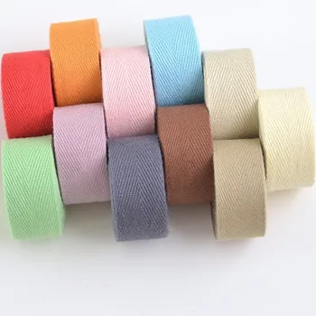 

10 meters/lot 2 cm wide 100% cotton herringbone edge band bandage for handmade accessory T1007