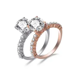 1 шт., модный овальный кристалл, циркониевое кольцо, Женское кольцо, принимаем индивидуальный ювелирный подарок, 2019 популярная горячая мода