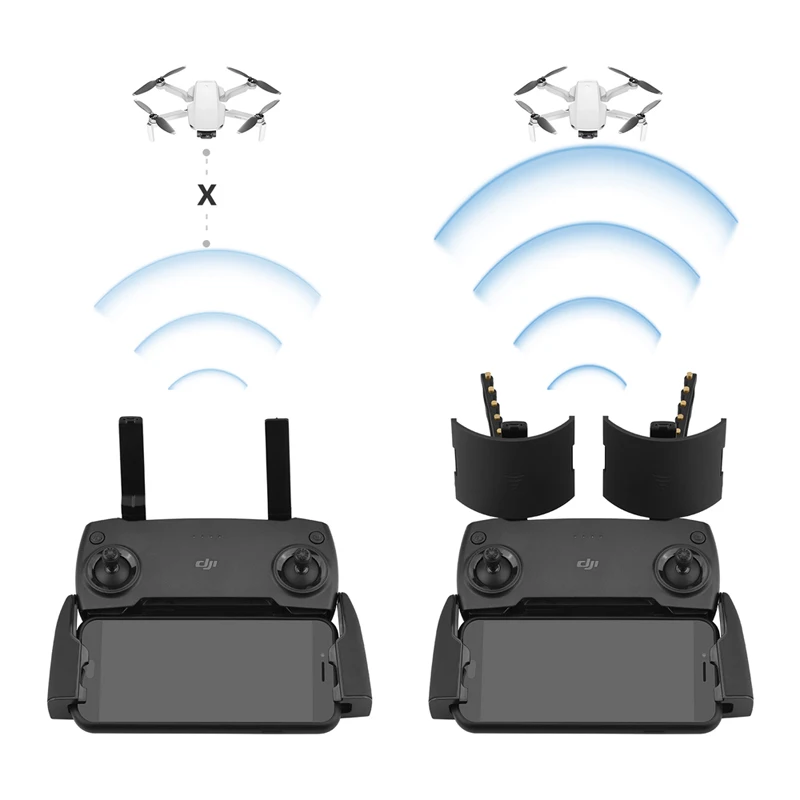 Drone accessories Yagi Antenna Amplifier Signal Booster for DJI Mavic Mini SE Air Spark 2 Pro Zoom FIMI X8 SE Remote Controller Range Extender