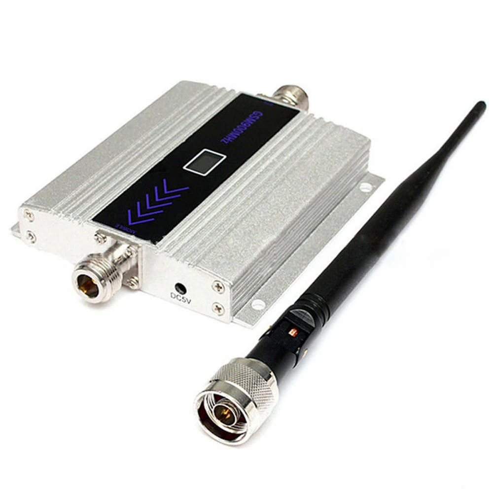

New Portable Mobile Phone GSM Signal Repeater Cell Phone 900MHz Signal Amplifier GSM Signal Booster with LCD Display Yagi Set