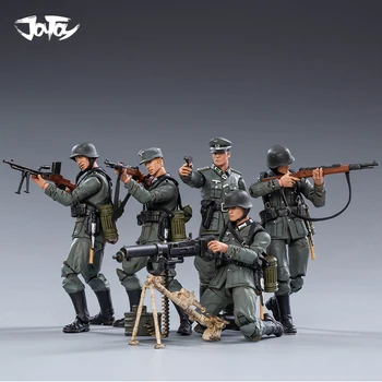 

JOYTOY 1/18 Action Figure WWII Germany Wehrnacht Soldier Military (5PCS/Set) Model Toys Collection