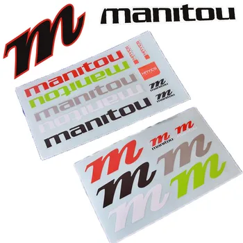 

Manitou bicycle front fork sticker waterproof for mountain bike front fork stickers original size