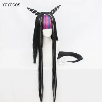 

YOYOCOS Danganronpa Dangan Ronpa Mioda Ibuki Cosplay Long Straight Heat Resistant Synthetic Hair Carnival Halloween Party