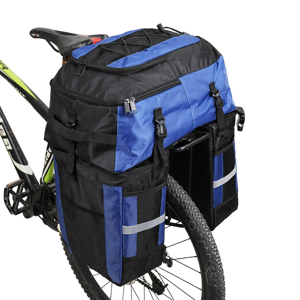 Rhinowalk 70L сумка для велосипеда 3 в 1 велосипед большой Ёмкость задние стойки сиденья