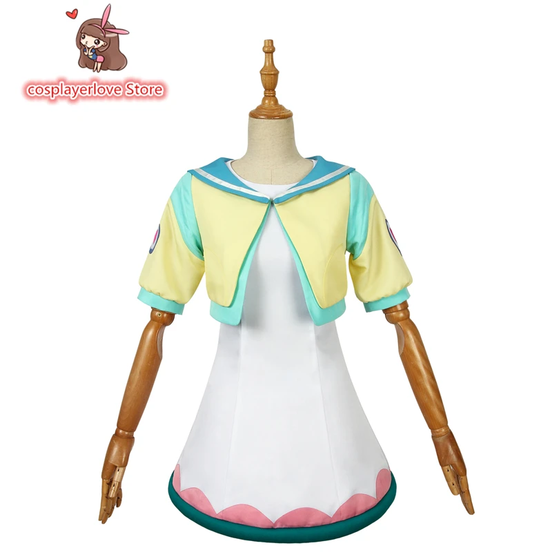 Звездный мерцающий Precure симпатичный милый Hagoromo Lala Cure молочный Карнавальный костюм для Хэллоуина Рождественский Костюм