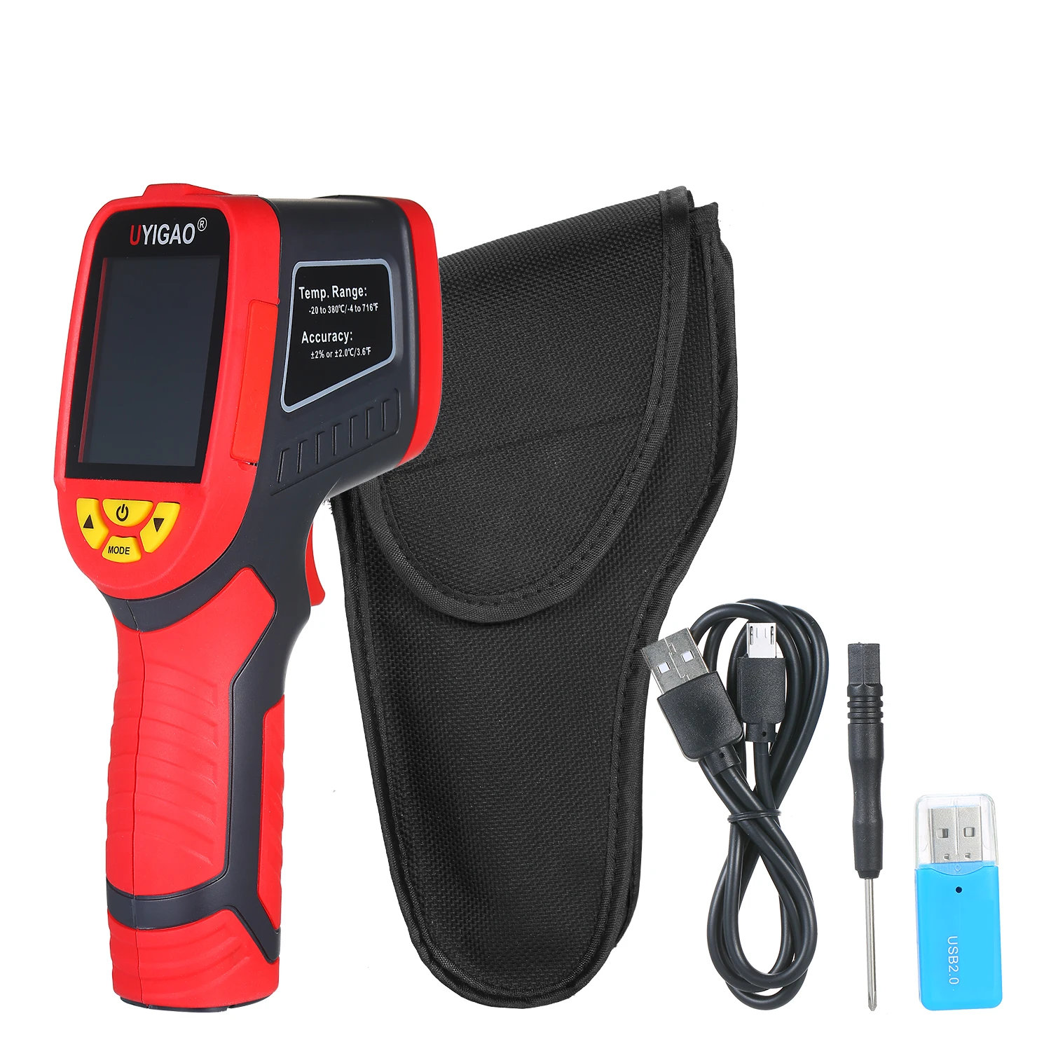 Digital Mini Infrared Thermal Camera Made With ABS Material For Measuring Tools