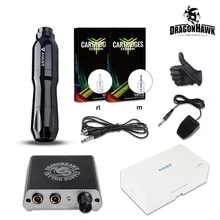 Dragonhawk мачта тату машина комплект Мотор поворотная ручка иглы питания